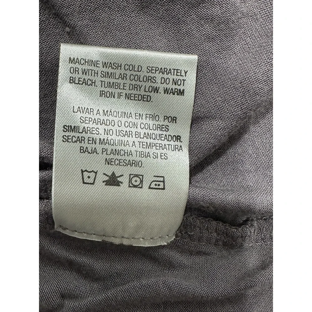 Metaphor‎ Sweater Women's Size XL Gray Open Cardigan 3/4 Sleeve Soft EUC